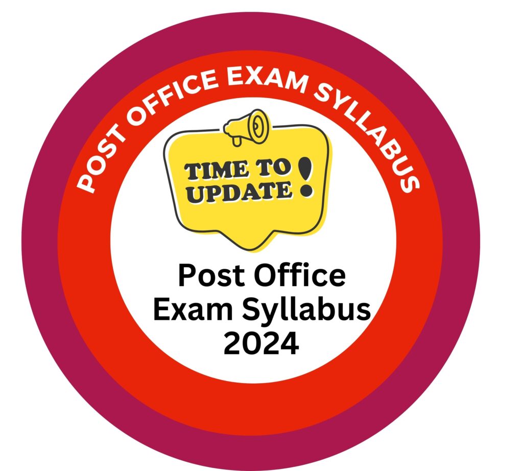 Post Office Exam Syllabus