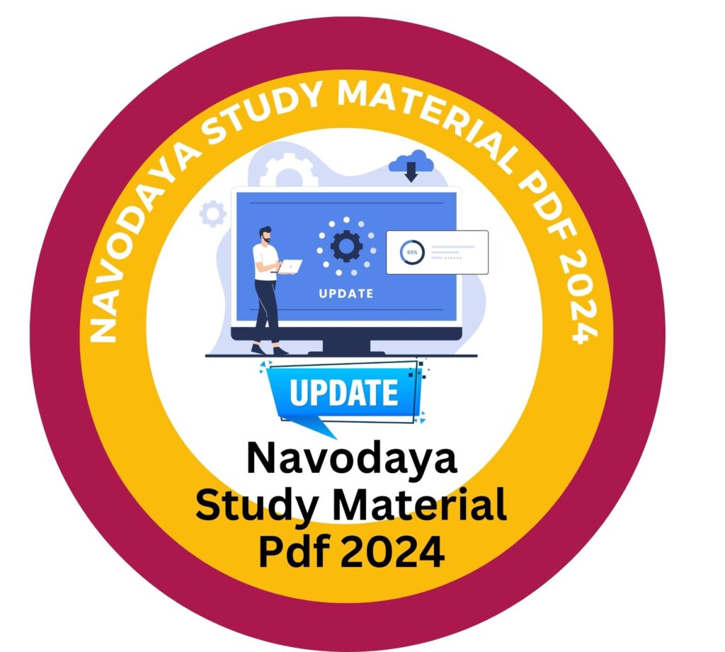 Navodaya Study Material Pdf 2024